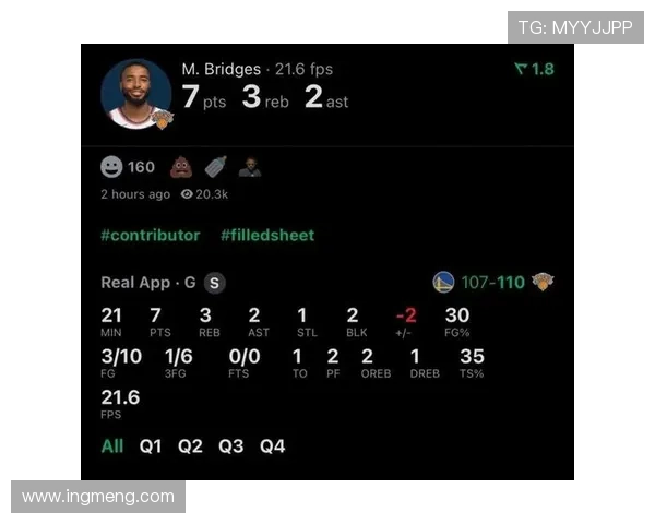 米卡尔·布里奇斯挡拆拉开空间提升防守转换效率明显